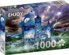 ENJOY Puzzle Strašljiva noč na Drakulajevem gradu 1000 kosov