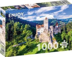 ENJOY Puzzle Grad Bran poleti, Romunija 1000 kosov