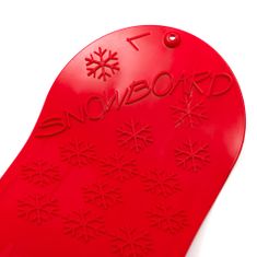 Baby Mix SNOWBOARD 72 cm rdeča