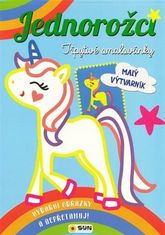 Unicorns Glitter Coloring Book - Mali umetnik