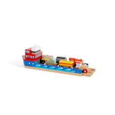 Bigjigs Rail Bigjigs Železniški vlak Trajekt