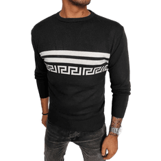 Dstreet Moški pulover LOKKA črn wx2110 XXL