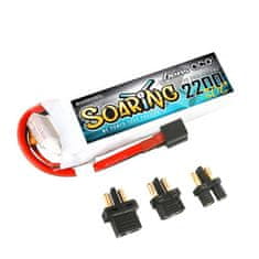 NEW Baterija Gens Ace Soaring 2200mAh 7,4V 30C 2S1P EC3/XT60/T-Plug