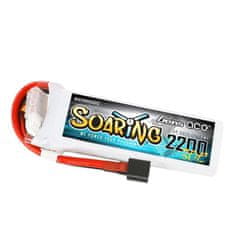 NEW Baterija Gens Ace Soaring 2200mAh 7,4V 30C 2S1P EC3/XT60/T-Plug