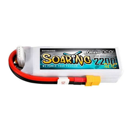 Gens Ace akumulator soaring lipo 2200mah 14.8v 30c 4s1p