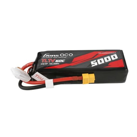 Gens Ace akumulator 5000mah 11,1v 60c 3s1p shorty xt60