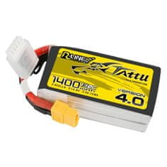 NEW Baterija Tattu R-Line 4.0 1400mAh 14,8V 130C 4S1P XT60