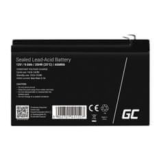 NEW Akumulatorska baterija AGM 12V 9Ah Brez vzdrževanja za UPS ALARM