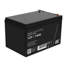 NEW Akumulatorska baterija AGM 12V 14Ah brez vzdrževanja za UPS ALARM