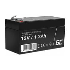 Green Cell Akumulatorska baterija AGM 12V 1,2Ah Brez vzdrževanja za UPS ALARM
