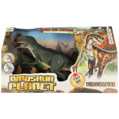 WOWO Daljinsko voden velociraptor dinozaver z zvoki - RC daljinsko voden velociraptor dinozaver z zvoki