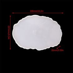 Artline Epoxy Resin Silikonski kalup - Geode Coaster, 12.8x10 cm