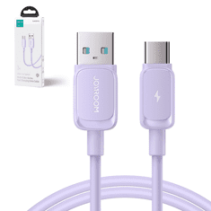 Joyroom Kabel USB-A - USB-C 3A 1,2 m vijolične barve