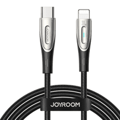 slomart Kabel joyroom star-light series sa27-cl3 usb-c / lightning 30w 3m - črn