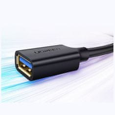 NEW Kabel USB 3.0 podaljšek 1 m črn