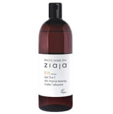 shumee Baltic Home Spa Fit 3v1 gel za umivanje obraza, telesa in las Mango 500 ml