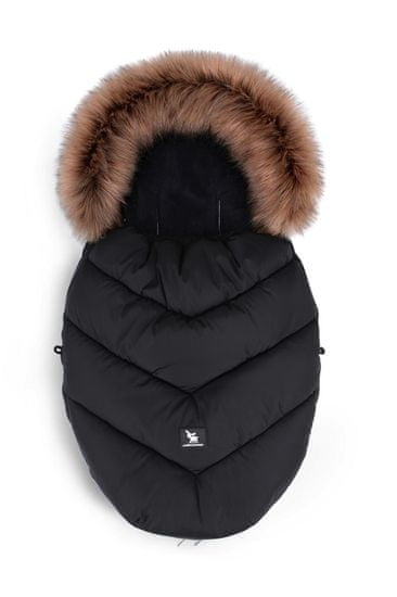 CottonMoose Moose MINI Yukon Black Prevleka za voziček