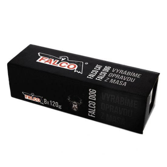 FALCO DOG Mix, v konzervi 120 g (2 x 4 vrste)