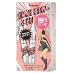 shumee Gimme Brow+ Gel Duo gel za dodajanje volumna obrvam 3 Neutral Light Brown 2x3 g