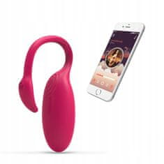 shumee Vibrator Flamingo Vibrating Bullet, ki ga upravlja aplikacija Pink