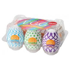 shumee Styles Easy Beat Egg Wonder Package set 6 jajčastih masturbatorjev za enkratno uporabo