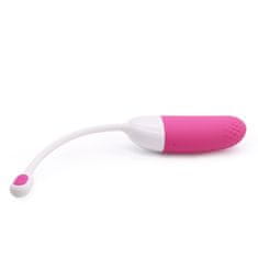 shumee Vini App Controlled Love Egg - jajčni vibrator, ki ga upravlja aplikacija Pink