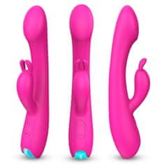 shumee Anas osvetljen vibrator zajček z 9 načini vibriranja Red Rose