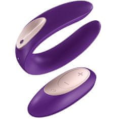 shumee Partner Plus Remote Control stimulator za pare z Violet daljinskim upravljalnikom