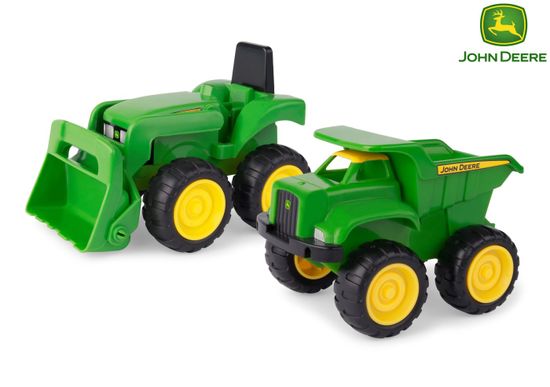 John Deere JD Kids Traktor in smetar 16 cm