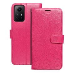 OEM MEZZO Knjižni ovitek za XIAOMI Redmi Note 12S mandala magenta