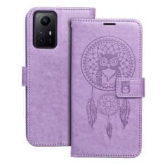 OEM MEZZO Knjižni ovitek za XIAOMI Redmi Note 12S dreamcatcher vijolična