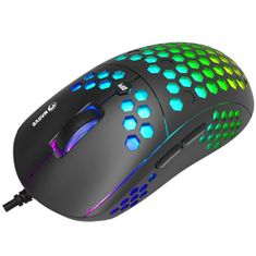 Marvo M399 Game RGB črna lahko igralna miška