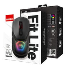 Marvo FIT LITE G1 game RGB siva miška