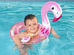 Bestway Napihljiv obroč Flamingo 61cm