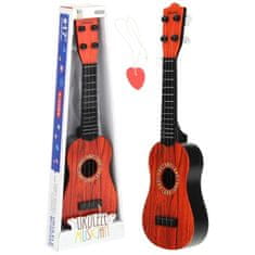 Nobo Kids Ukulele kitara za otroke Igralne kocke - rdeča