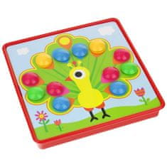 Nobo Kids Gumbi Puzzle Mosaic Button Training Žirafa