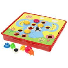 Nobo Kids Gumbi Puzzle Mosaic Button Training Žirafa