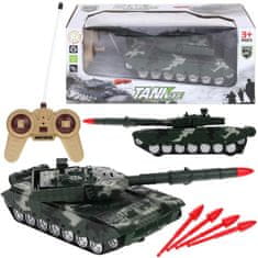 Nobo Kids Daljinsko voden tank z izstrelkom tankov Armata