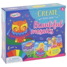 Nobo Kids Kreativni penasti mozaik Scrapbook Owl Flower