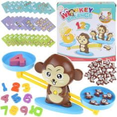 Nobo Kids Izobraževalna igra Weight Scale Monkey Učenje štetja