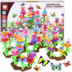 Nobo Kids Gradbene kocke Garden Flowers Flowers 222 kos.