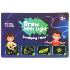 Nobo Kids Svetlobna risalna tabla Knjiga A4 LED