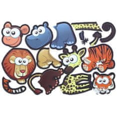 Nobo Kids Puzzle Magnetna tabla Puzzle Safari Animal