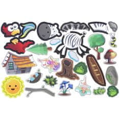 Nobo Kids Puzzle Magnetna tabla Puzzle Safari Animal