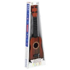 Nobo Kids Ukulele kitara za otroke Igra kocke - rjava