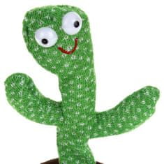 Nobo Kids Singing Dancing Cactus Talks Repeats LED USB