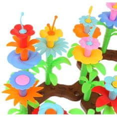 Nobo Kids Gradbene kocke Garden Flowers Flowers 148 kosov.