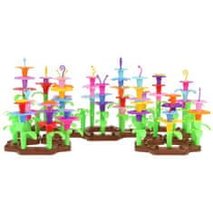 Nobo Kids Gradbene kocke Garden Flowers Flowers 222 kos.