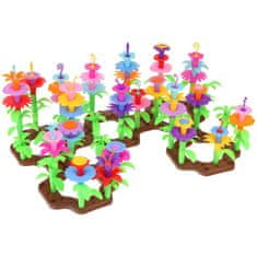 Nobo Kids Gradbene kocke Garden Flowers Flowers 222 kos.