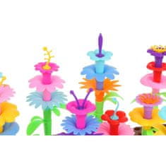 Nobo Kids Gradbene kocke Garden Flowers Flowers 222 kos.